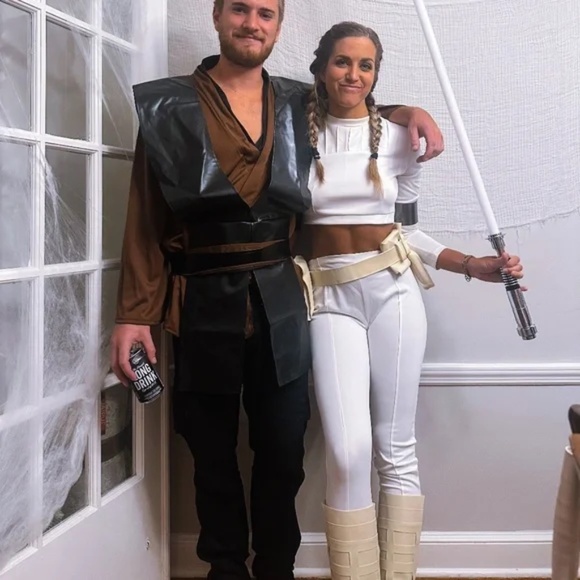 Anakin Skykwalker Hauntlook Force Master Halloween Costumes Adults Star Wars - Picture 2 of 7